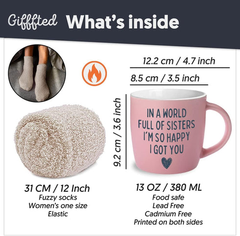 Best Sister Ever Coffee Mug  Perfect Gift for Her